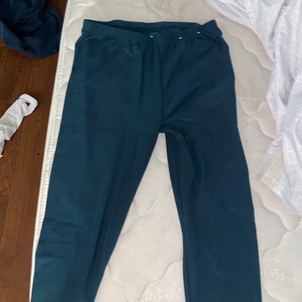Dark Green/blue Leggings